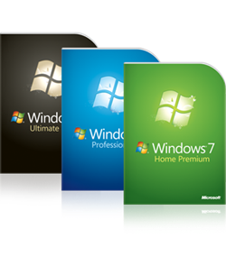 Windows 7 Boxshots