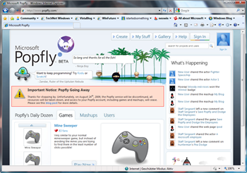 Microsoft Popfly