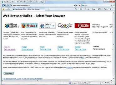 Windows 7 Ballot Screen